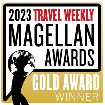 2023 Travel Weekly Magellan Awards - Gold Award Winner